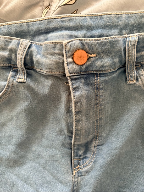 &Denim Denim - Skinny Light Blue Denim Jeans - Classic Casual Fit